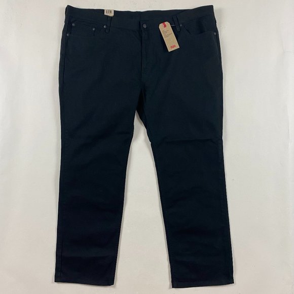NWT Levi's 541 Athletic Taper Black Jeans Mens 50 x 34 Measures 50 x 32 Stretch - Picture 1 of 15